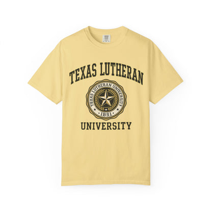 Texas Lutheran University Seal T-Shirt — Vintage Campus Tee