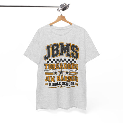 Jim Barnes Middle School Toreadors Tee — JBMS School Spirit T-Shirt