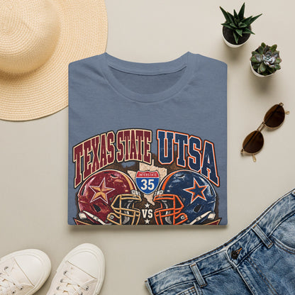 I-35 Showdown Texas State vs UTSA Football T-Shirt
