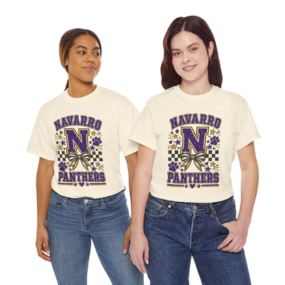 Navarro Panthers N Cheer T-Shirt — School Spirit Cheerleader Tee