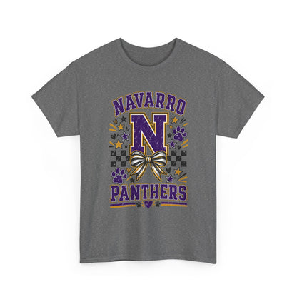 Navarro Panthers N Cheer T-Shirt — School Spirit Cheerleader Tee