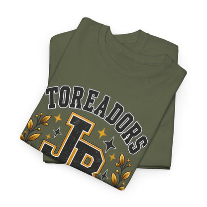 Toreadors JB Jim Barnes Middle School Tee — School Spirit Graphic T-Shirt
