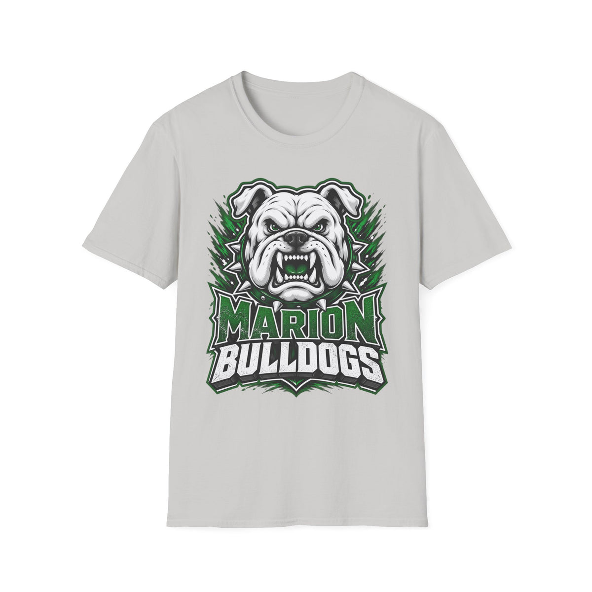Bulldogs Mascot T-Shirt — Marion Bulldogs School Spirit Tee