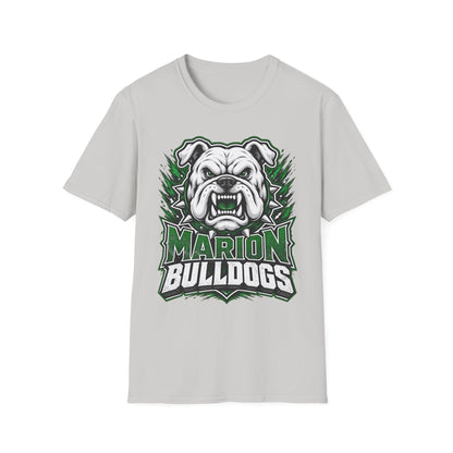Bulldogs Mascot T-Shirt — Marion Bulldogs School Spirit Tee