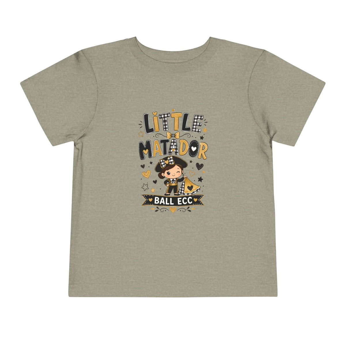 Little Matador Toddler Tee — Cute Bullfighter Baby Shirt