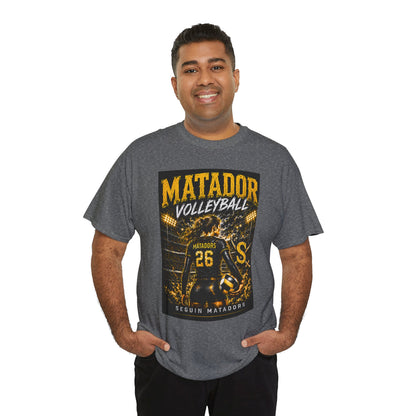 Matador Volleyball Team Tee — Sequoia Matadors Jersey Design