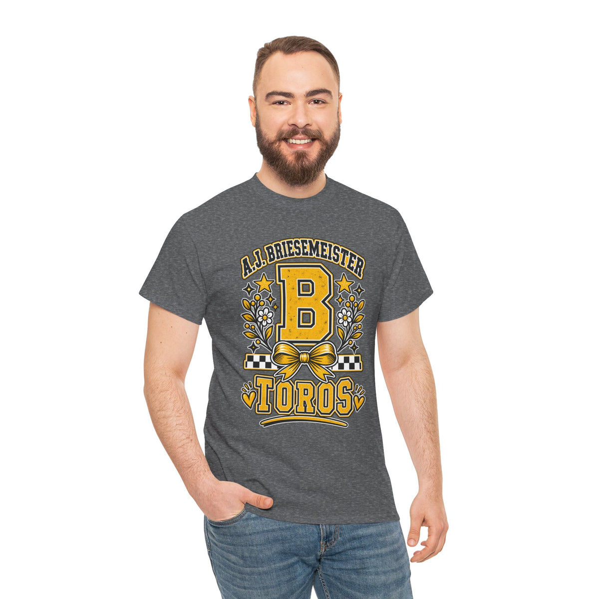 Toros 'B' Crest T-Shirt — AJ Briesemeister School Spirit Tee
