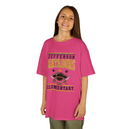 Jefferson Matadors Elementary Kids T-Shirt — School Spirit Tee