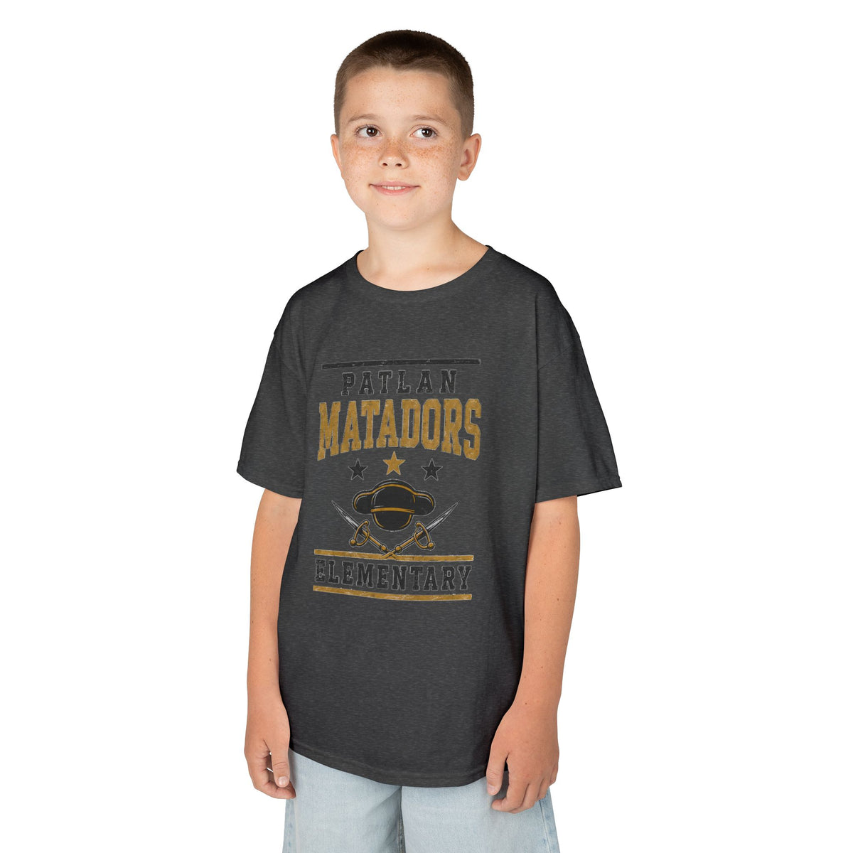 Patlan Matadors Elementary Kids T‑Shirt — School Spirit Tee