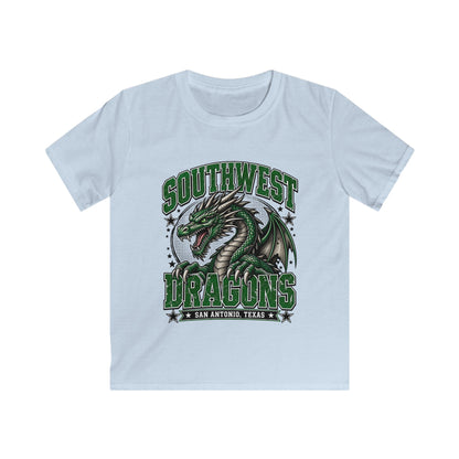 Southwest Dragons Kids Tee — San Antonio Green Dragon Youth T-Shirt