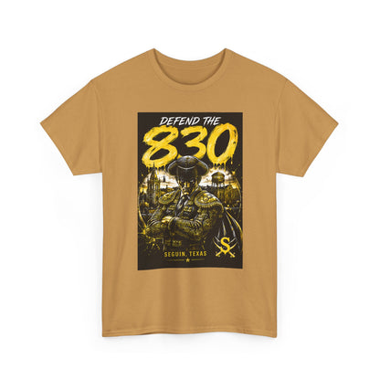 Defend The 830 Matador T-Shirt — San Antonio Pride, Military/Streetwear Graphic Tee