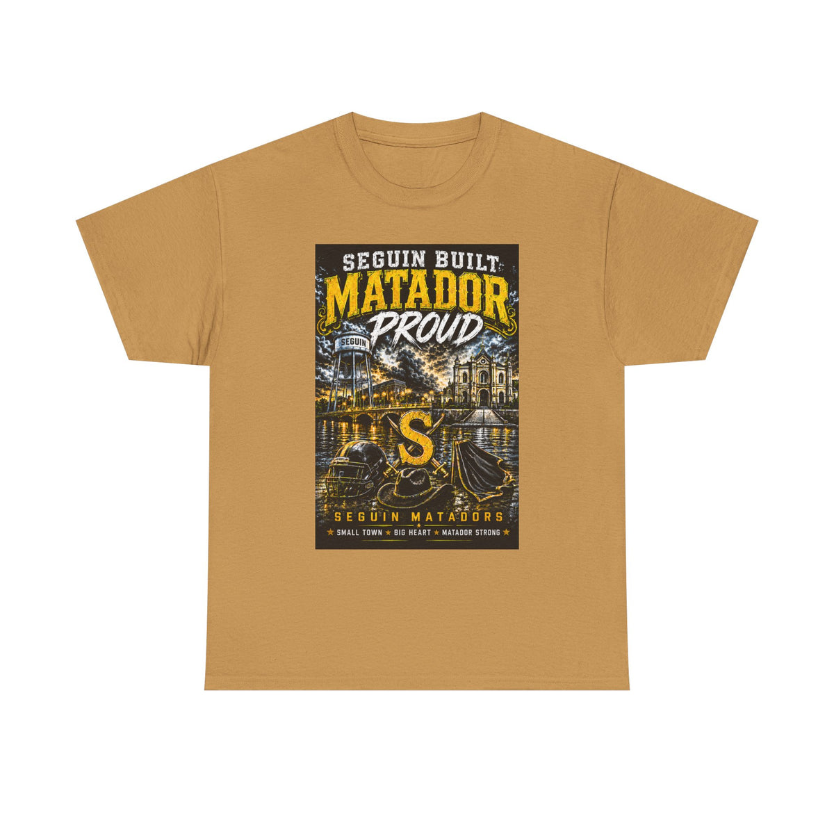 Matador Proud T‑Shirt — Seguin Built Community Tee