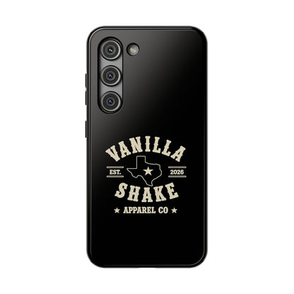 Black w/Ivory Logo lmpact-Resistant Phone Cases