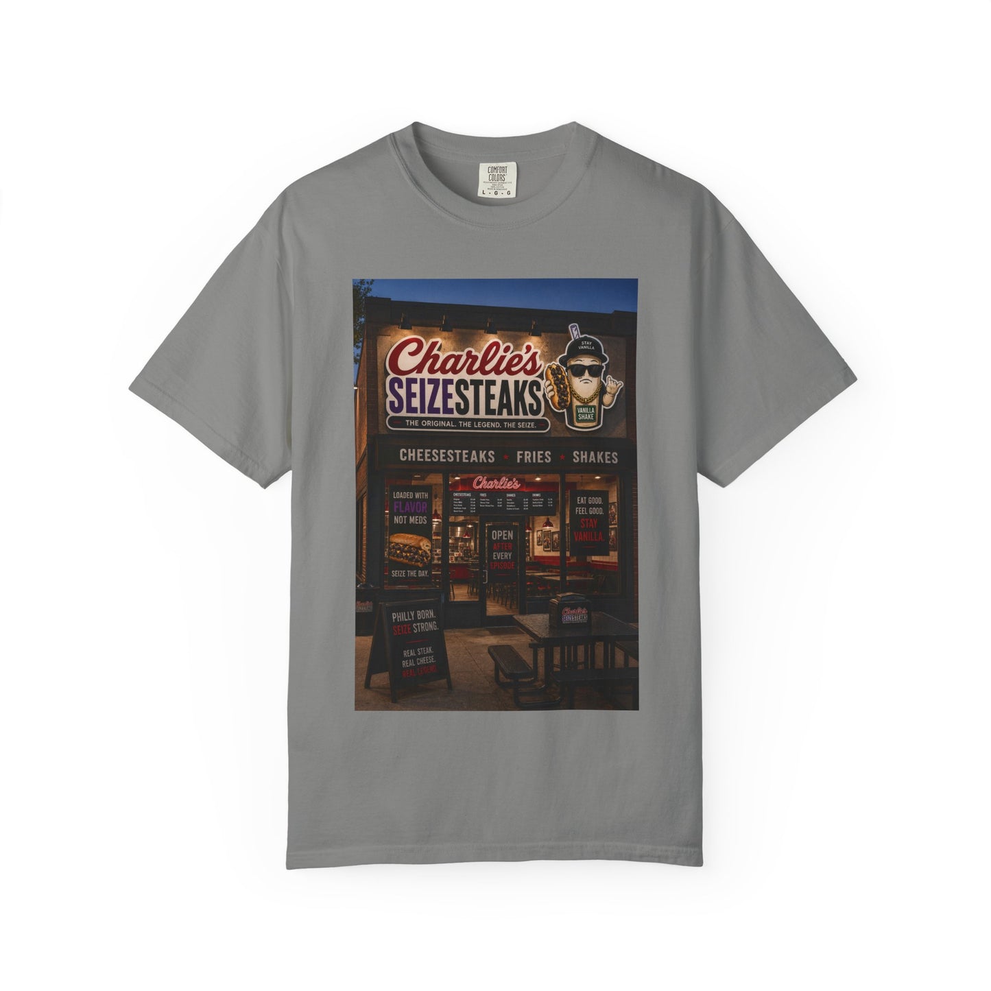 Charlie’s Seizesteaks Diner T-Shirt