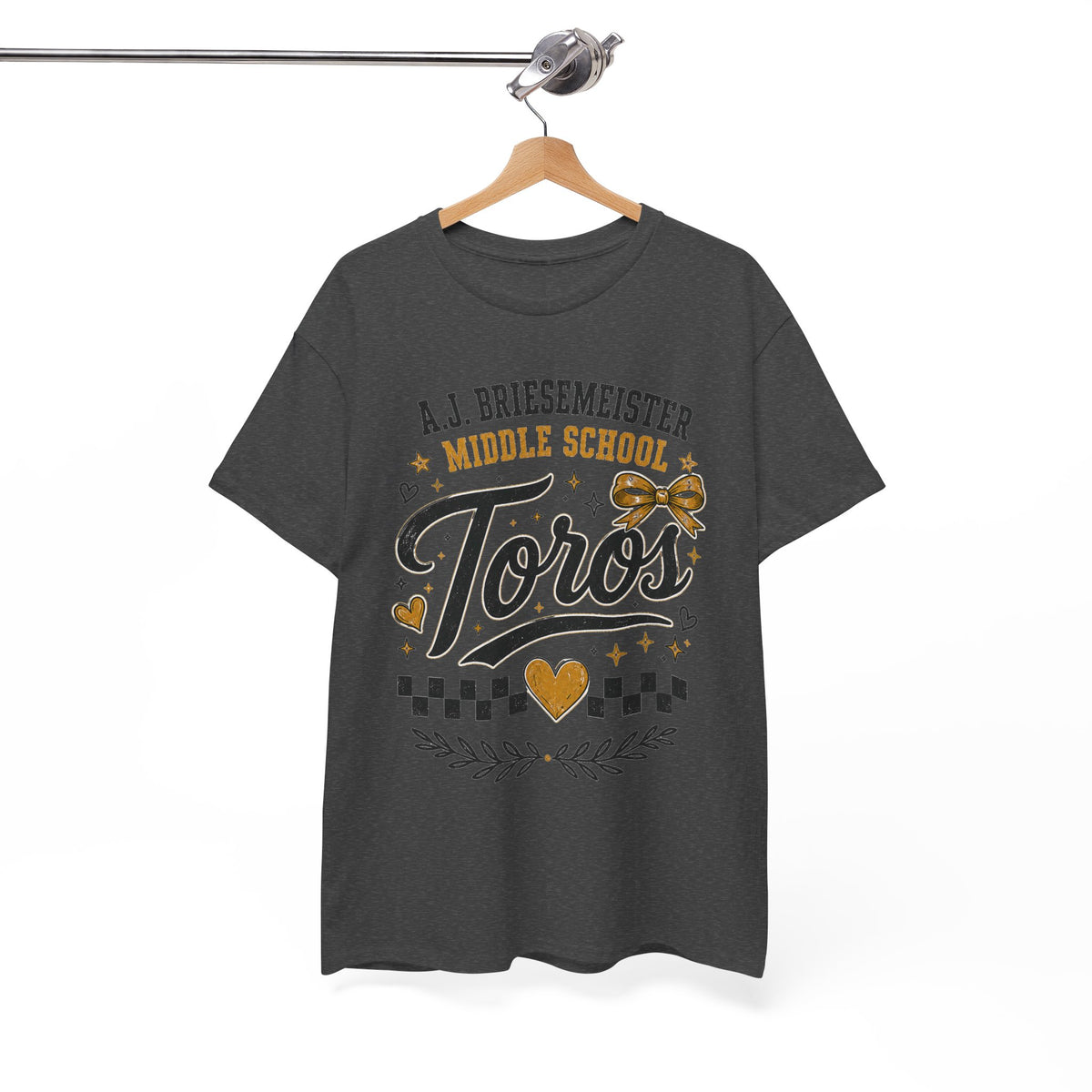 Toros Middle School Tee — L.J. Briesemaster School Spirit Shirt