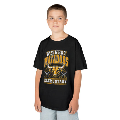 Weinert Matadors Elementary Kids T-Shirt — School Mascot Tee