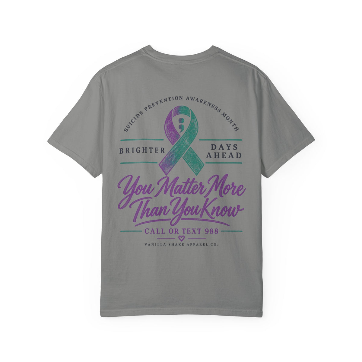 Mental Health Awareness 'Stay — Your Story Isn't Over' T-Shirt