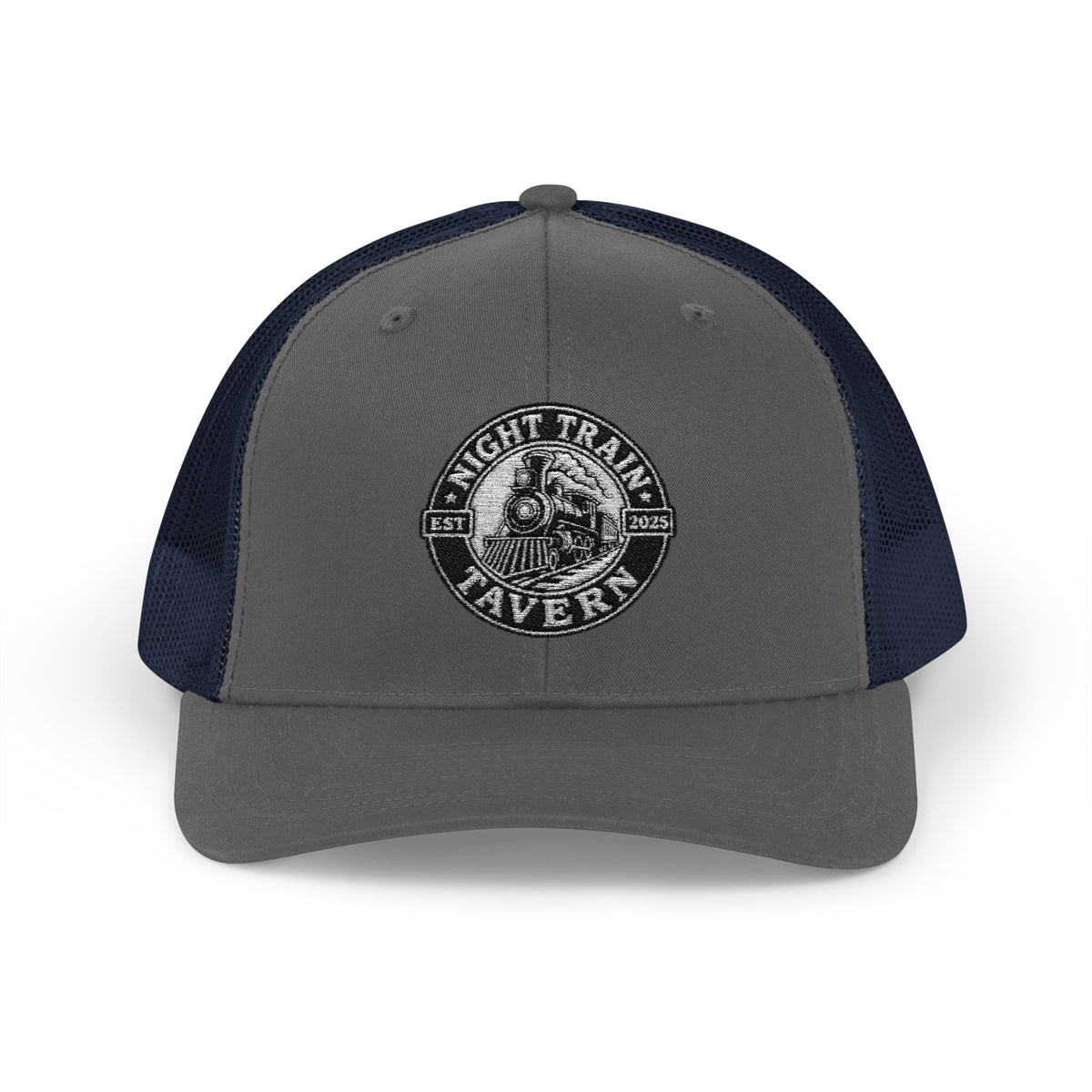 Night Train Tavern Trucker Cap-Embroidery