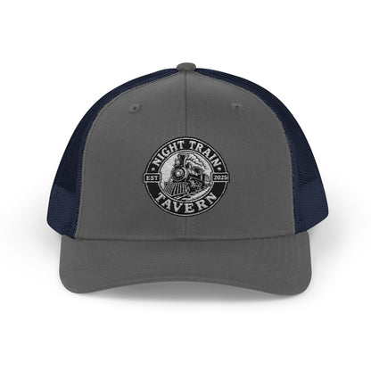 Night Train Tavern Trucker Cap-Embroidery