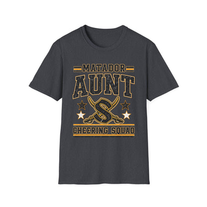 Matador Aunt T-Shirt — Cheer Squad Supporter Tee