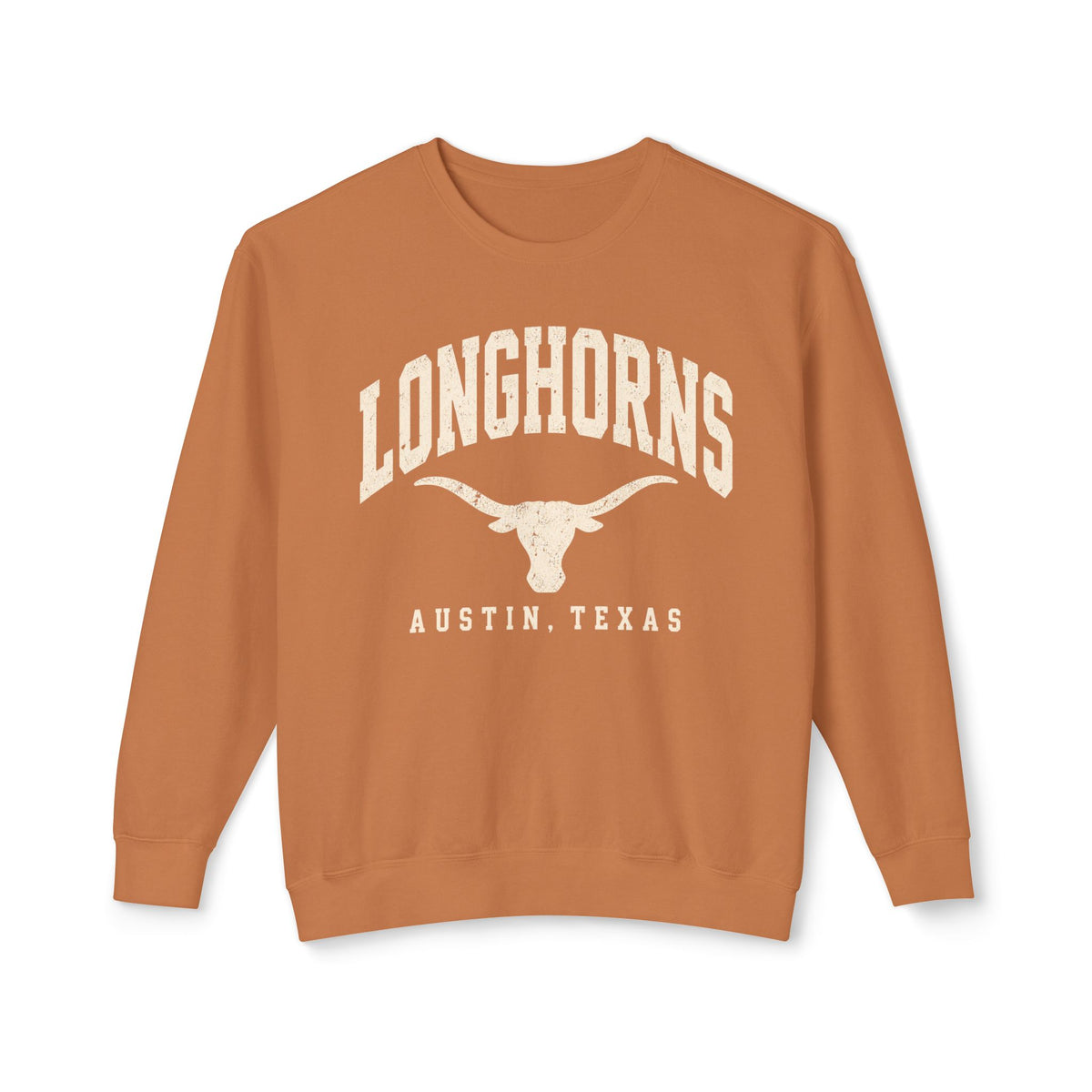 Longhorns Austin Texas Crewneck Sweatshirt