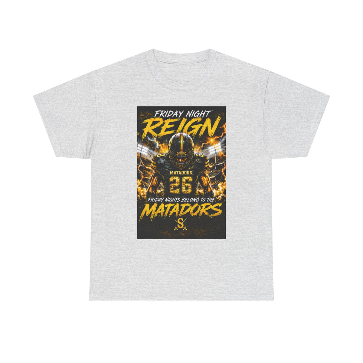 Friday Night Reign Matadors Football T‑Shirt — Team Spirit Game Day Tee