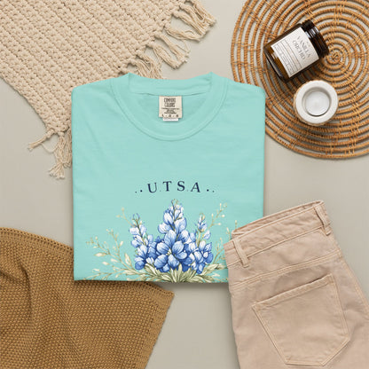 UTSA Roadrunners Floral T‑Shirt — Bluebonnet College Spirit Tee