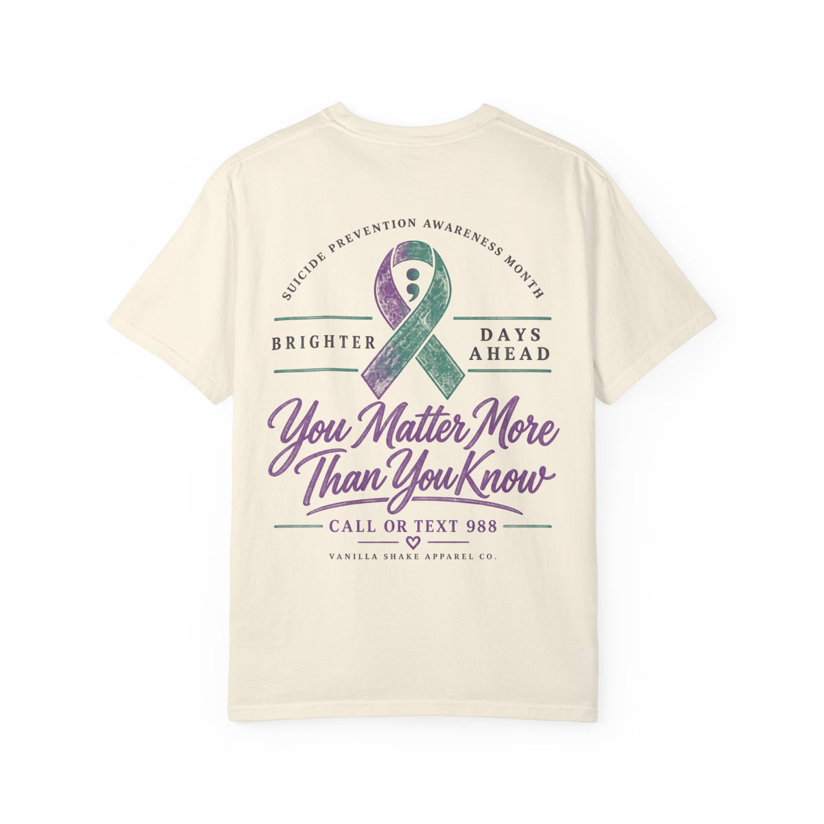 Mental Health Awareness 'Stay — Your Story Isn't Over' T-Shirt