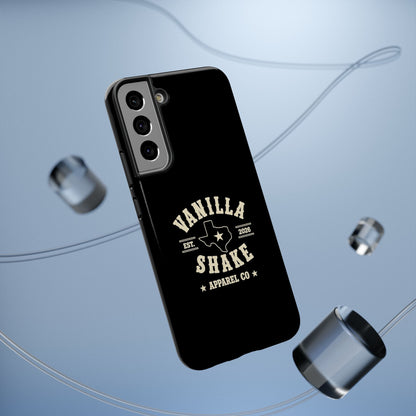 Black w/Ivory Logo lmpact-Resistant Phone Cases