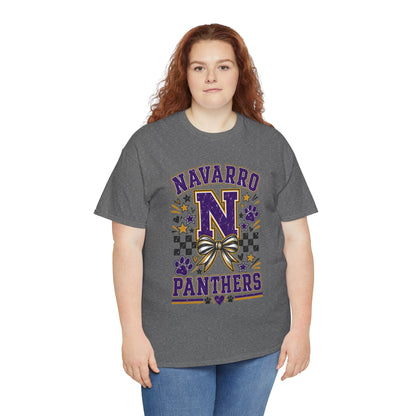 Navarro Panthers N Cheer T-Shirt — School Spirit Cheerleader Tee