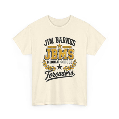 Jim Barnes Middle School JBMS Toreadors T-Shirt