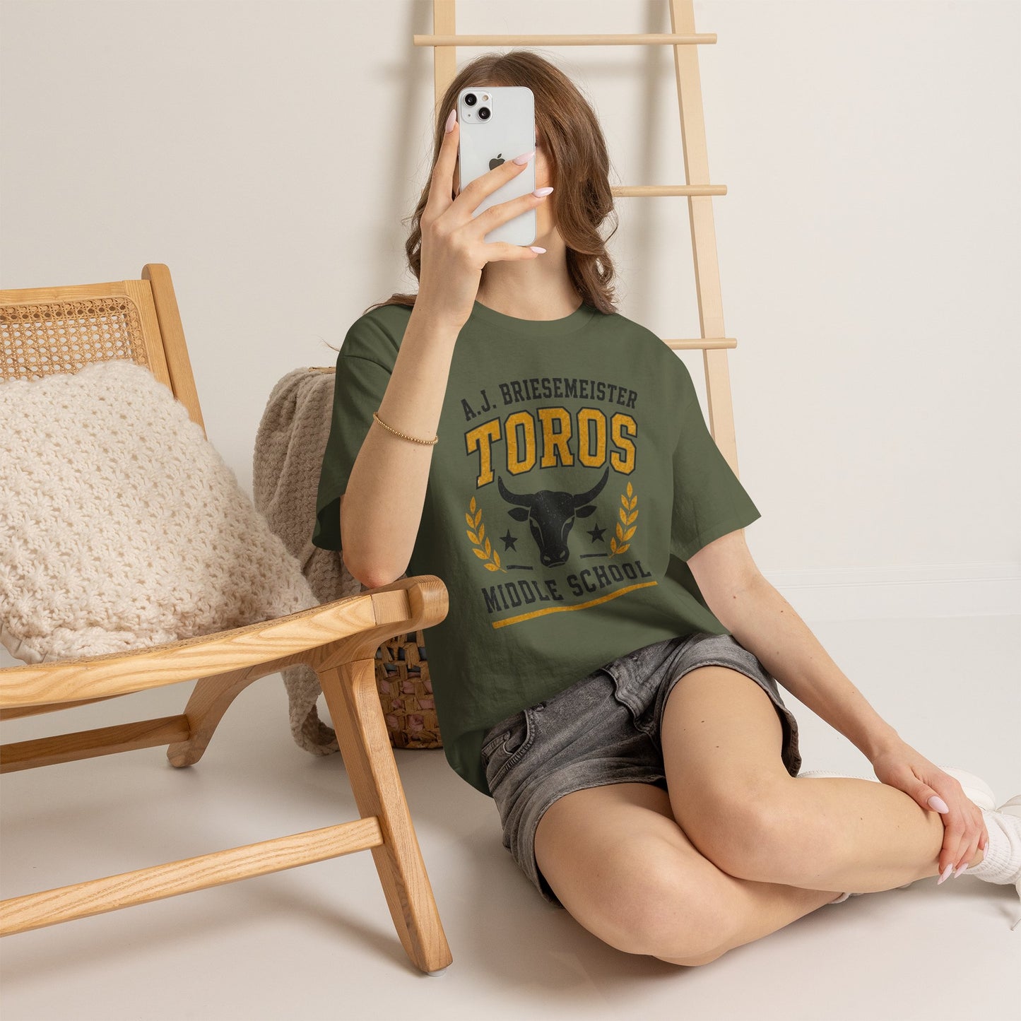 Toros Middle School Tee — A.J. Briesemeister School Spirit T-Shirt