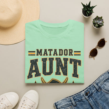 Matador Aunt T-Shirt — Cheer Squad Supporter Tee
