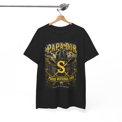 Matador Dad T-Shirt – "Papa-Dor" Proud Matador Design