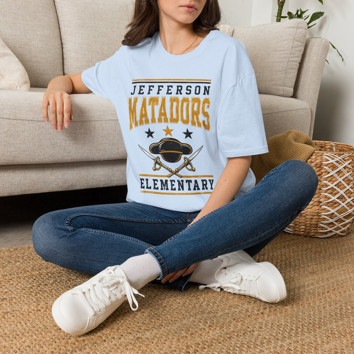 Jefferson Matadors Elementary T-Shirt — School Spirit Tee