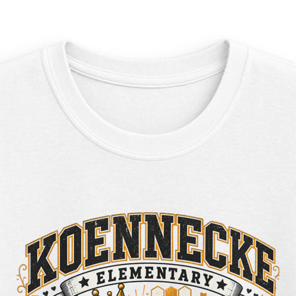 Kinder Crew Kids T‑Shirt — Kdennecke Elementary Kindergarten School Spirit Tee