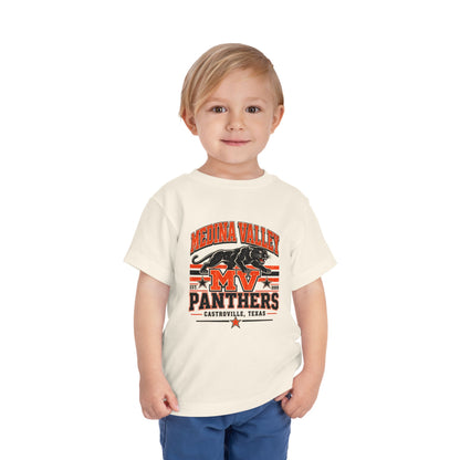 Toddler Tee — Medina Valley Panthers MV Football Team Shirt (Castroville, Texas)
