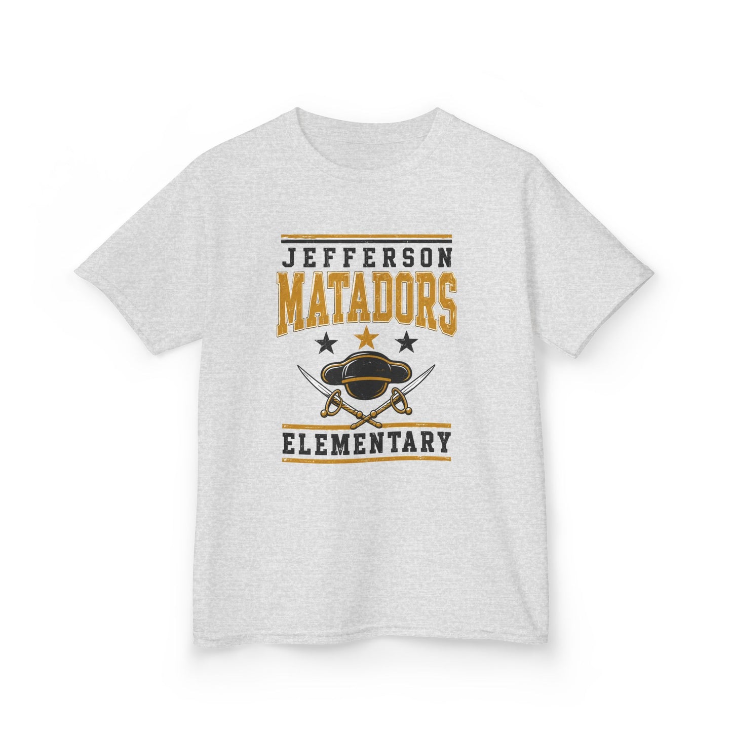 Jefferson Matadors Elementary Kids T-Shirt — School Spirit Tee