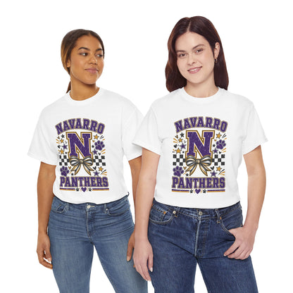 Navarro Panthers N Cheer T-Shirt — School Spirit Cheerleader Tee