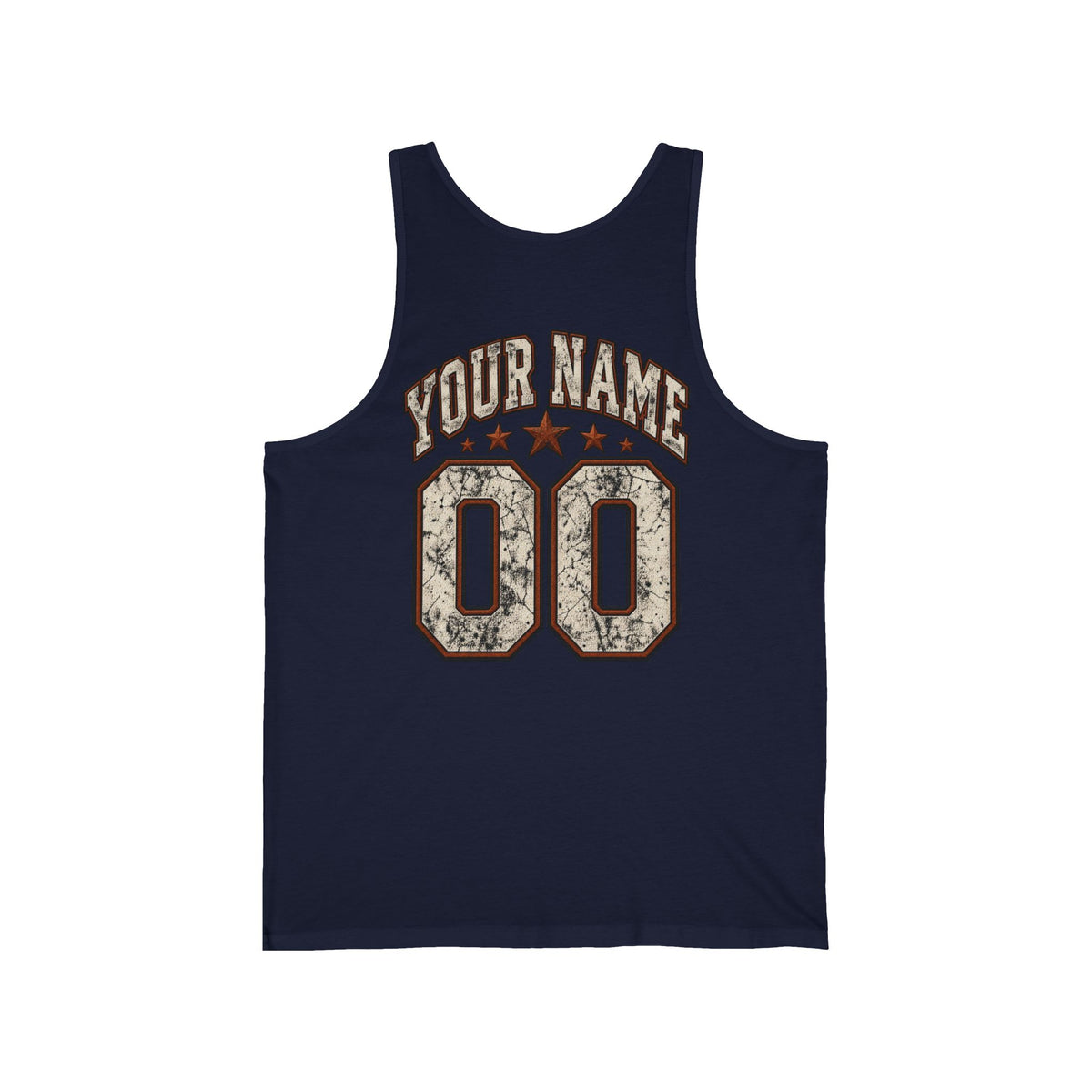 Football Mama Tank Top — Vintage Gameday Jersey Tank (Custom Name & Number)