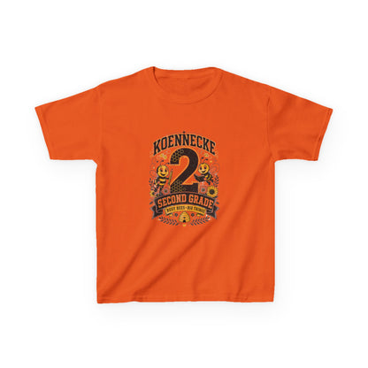 Koennecke 2 Second Grade Kids T-Shirt — Personalized Back-to-School Tee