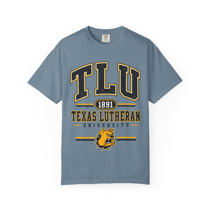 TLU Texas Lutheran University Bulldogs 1891 College T-Shirt