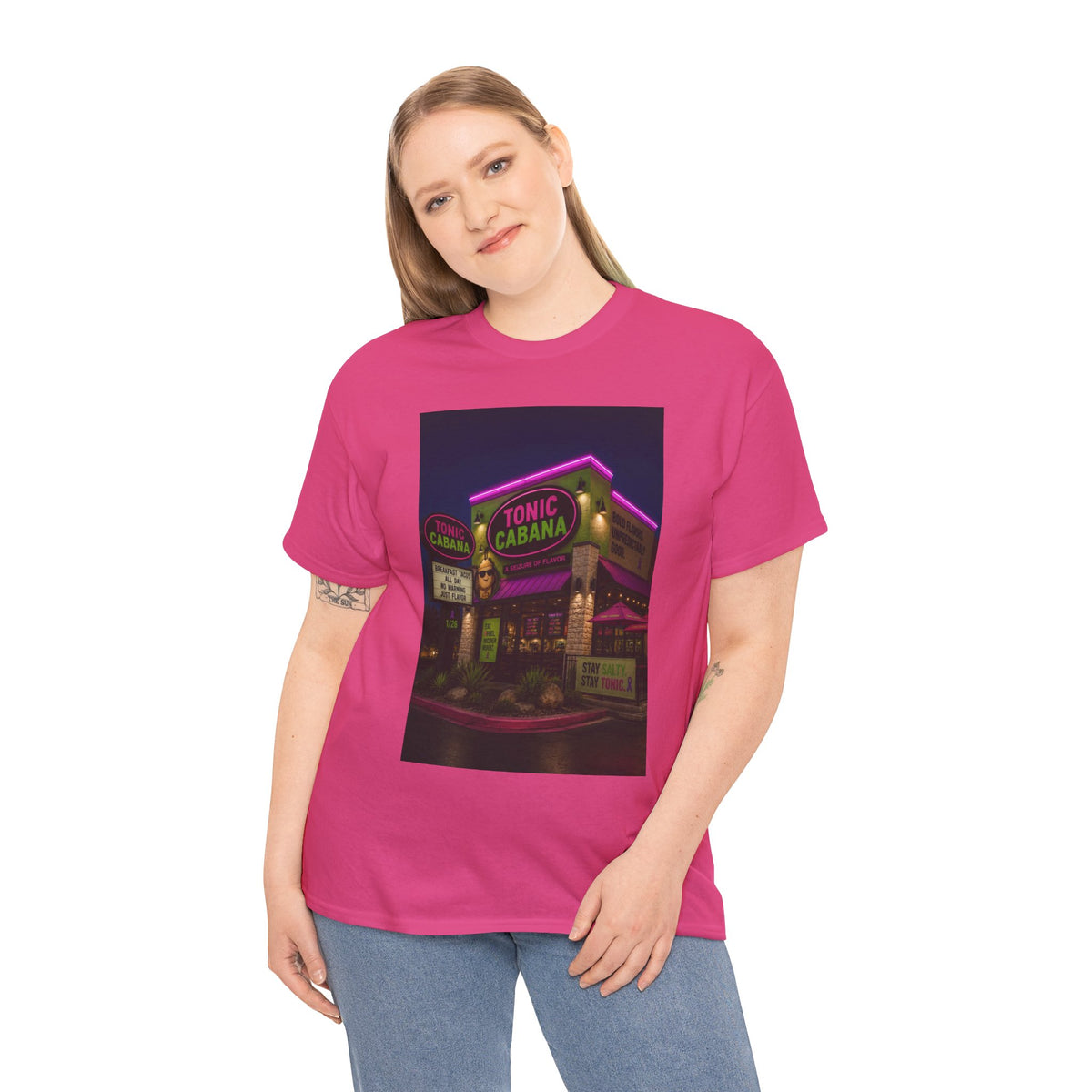 T-Shirt — Neon Tonic Cabana Nightclub Graphic Tee
