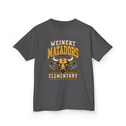 Weinert Matadors Elementary Kids T-Shirt — School Mascot Tee