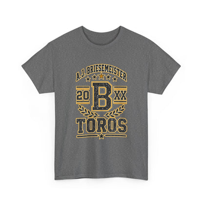 Toros Sports Crest Tee — A.J. Briesemeister Vintage Athletic Shirt