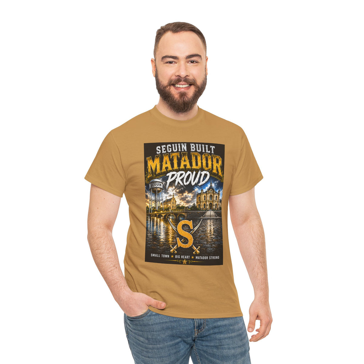 Seguin Built Matador Proud T-Shirt — Local City Pride Tee