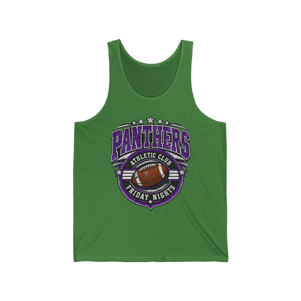 Panthers Friday Nights Football Tank — Personalized 'Wright 26' Athletic Club Jersey