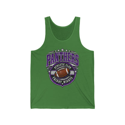 Panthers Friday Nights Football Tank — Personalized 'Wright 26' Athletic Club Jersey