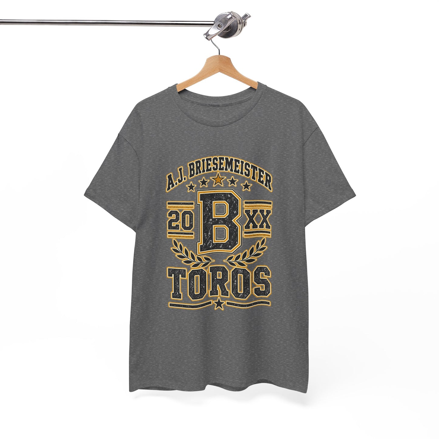 Toros Sports Crest Tee — A.J. Briesemeister Vintage Athletic Shirt