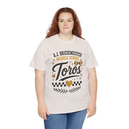 Toros Middle School Tee — L.J. Briesemaster School Spirit Shirt
